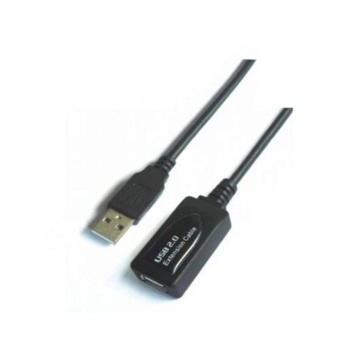 Aisens a101 0020 câble extension rallonge usb 2.0 avec amplificateur (15 m, avec chipset avancé) couleur