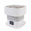 Portable Washing Machine 11.5L Foldable Portable Washer with Soft Drying Automatic Drainage for Home Dormitory EU Plug