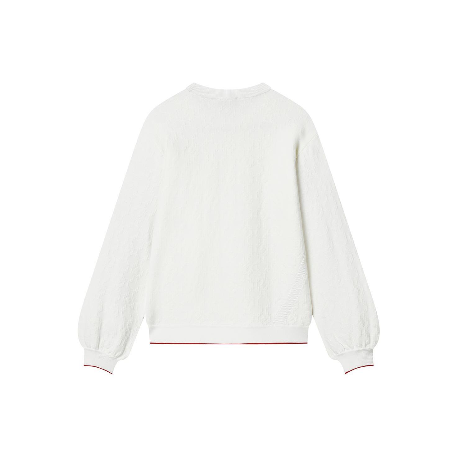 

New FILA Knitwear Women s Steam White F11W411411AIV S