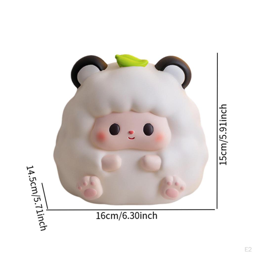 Cute Sheep Piggy Bank Animal Toys Cartoon Money Saving Box for Teens Boys Girls Children