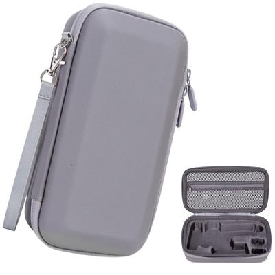 Osmo Mobile 8/Mobile 7P/OM7 Storage Case, Waterproof PU Carrying Case, Compact Travel Case, Portable, Shockproof (Gray)