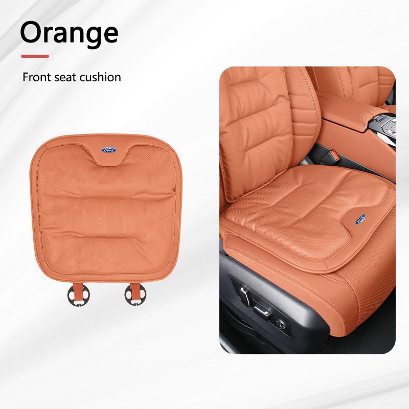 AKO1 Car Breathable Seat Plush Cushion Velvet Warm Pad Rear Seat Cover For Ford Escape Focus Fusion Fiesta Mondeo Mk2 3 Auto Decal