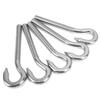 5Pcs Screw Hook Stainless Steel High Hardness Cup Hook for Mechanical Equipment HomeM8