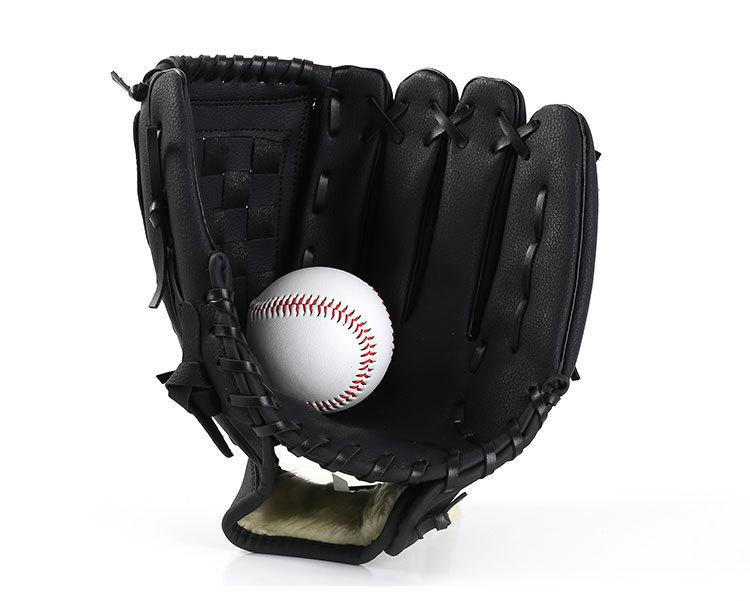 Adult Batting Gloves - Thick Padded PU Synthetic Leather Baseball Gloves for Hitting & Training