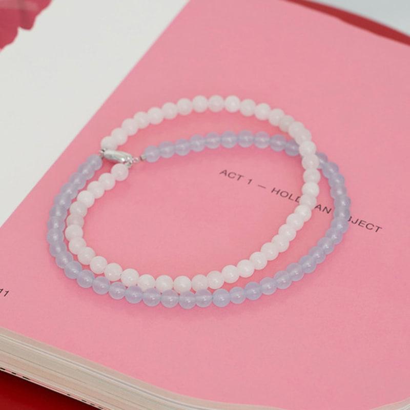 geegee summer jade necklace (2color)