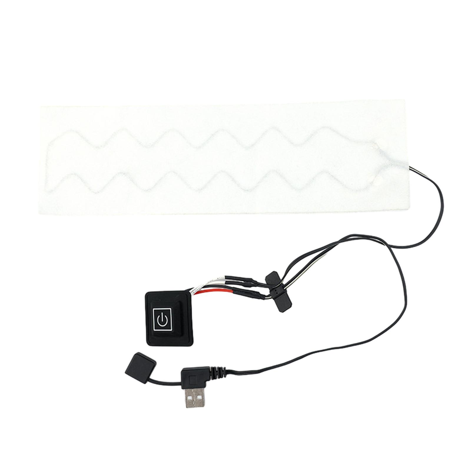 

USB-зарядка шарф грелка для мужчин и женщин 3 уровня регулируемый DIY термошарф сменный грелка для холодной погоды