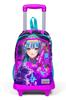Coral High Kids Purple Pink Anime Pisică cu model Troler Troler Rucsac școlar 23953