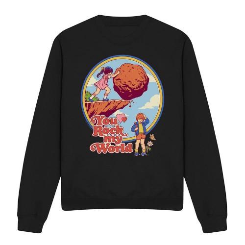 Steven Rhodes Unisex Adult You Rock My World Sweatshirt