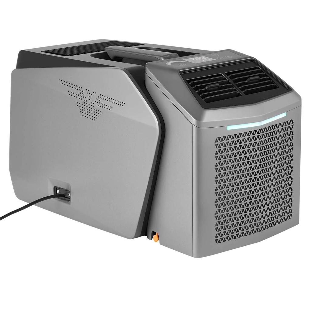 VEVOR Portable Camping Air Conditioner 4850 BTU, Dual Hose Split Tent AC Unit with Remote & Touch Control, 16–32 Degrees C Adjustable