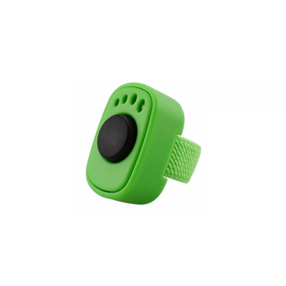 Professional Dog Thumb Training Clickers Mini Finger Ring No Battery Interactive Sound Clicker Lightweight