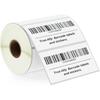 True-Ally 100x50 Direct Thermal (DT) Barcode Label Sticker - 4 X 2 Inches - 100mm X 50mm - 1000 Labels Per Roll - White