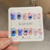 Cartoon Children's Wearable Nail Art Patches - Sweet and Cool Styled False Nails for a High-End Manicure