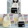 Geometric Pattern Nylon Backpack For School And Travel With Design For Teens And Adults