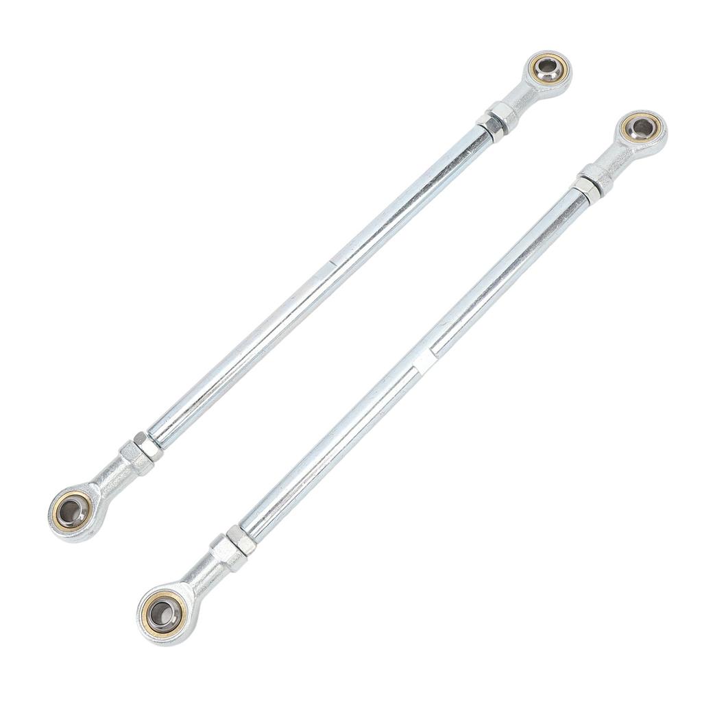 1 Para 295mm 8mm Zestaw Drążków Kierowniczych Stop Stali Wysoka Wytrzymałość Długotrwały do Gokarta ATV Gokart Wyścigowy