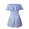 Striped Summer Women Casual Playsuit Stylish Ladies Jumpsuit For Beach Days