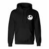 Nightmare Before Christmas Unisex Adult Ghostly Head Jack Skellington Hoodie