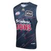 AFL Brisbane Lions 2025/2026 Offizielles Replica Heim-Trainings-Heritage-Trikot Herren Ärmelloses Fußballshirt BBFFC Fanartikel