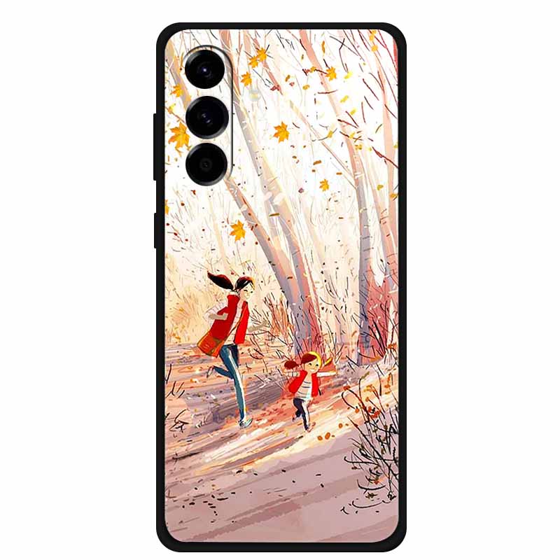 Für Samsung Galaxy S25 FE 5G Hülle S25 FE Silikon Weiches TPU Rückseite Handyhülle Für Galaxy S25 FE 5G Cartoon Muster Stoßfeste Abdeckung