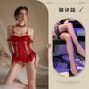 Sexy Underwear, Sexy Lace, Transparent Small Breasts Gather and Show Big, Pure Desire To Open the File