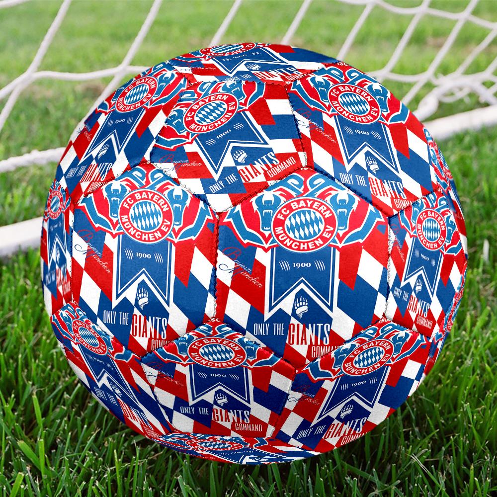Ballon de Football Bayern Munich Thème Taille 5, Convient aux Matchs Intérieurs et Extérieurs, un Cadeau Adapté à Tous.