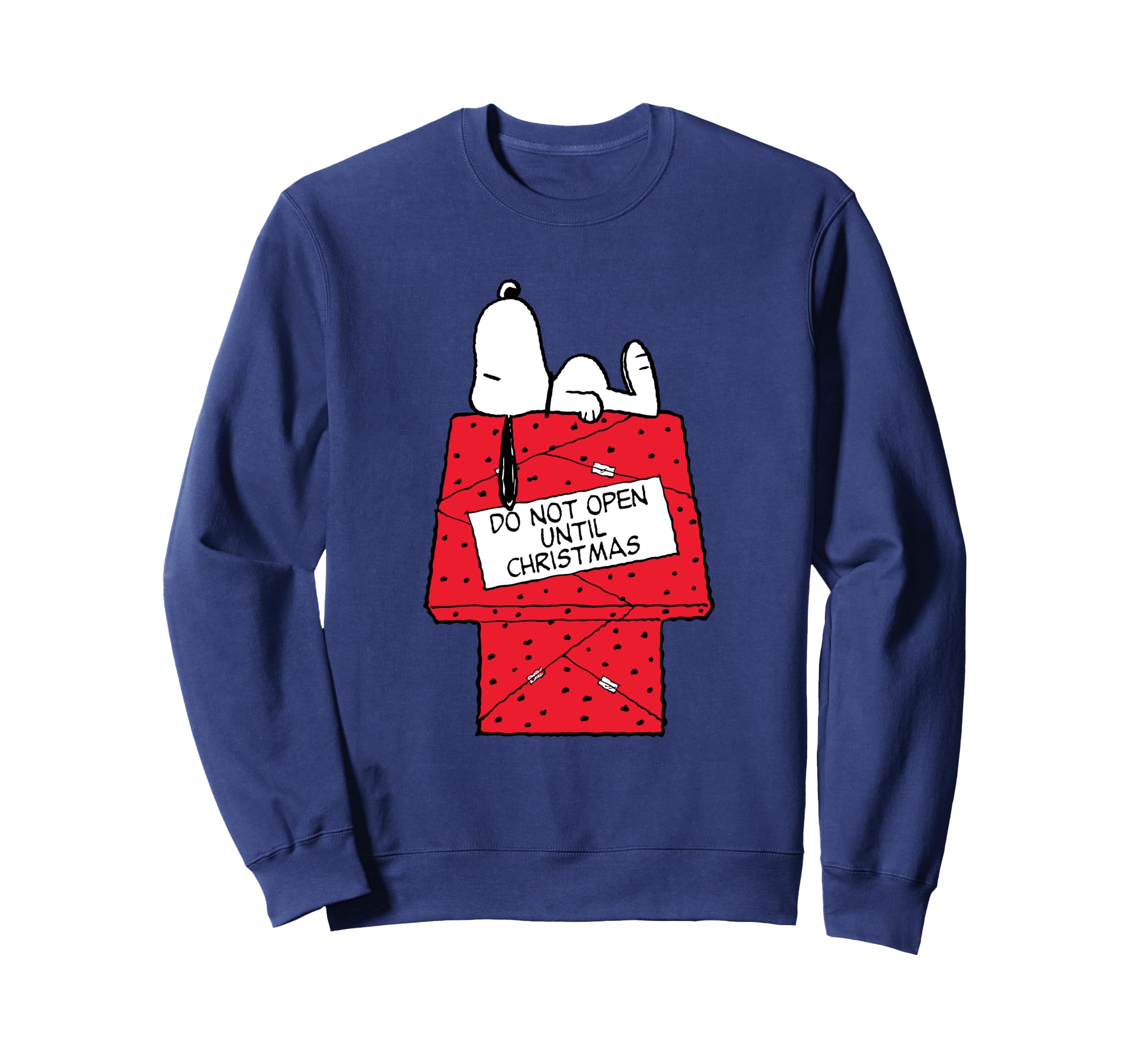 

PEANUTS Snoopy Sweatshirt that open until Christmas won t