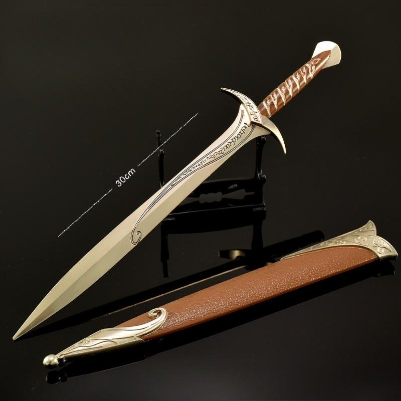 30cm/11.8in Samurai Sword Medieval Cosplay Peripherals Model Props Boys Toy Sports Holiday Gift Party Supplies Display Ornaments