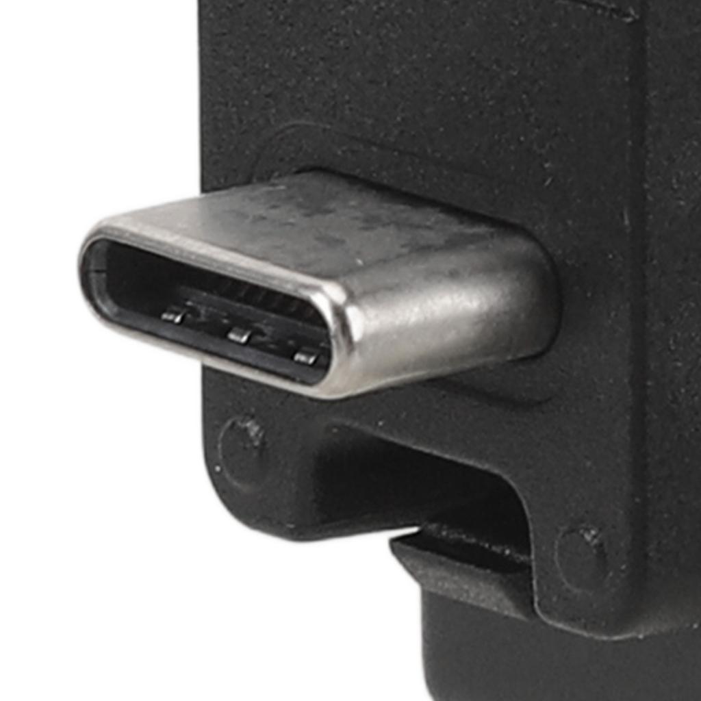 Action Camera Mic Adapter 2 in 1 Type C 3.5mm Sound Mic Charging Adapter for X4 Panoramic Sports Camera