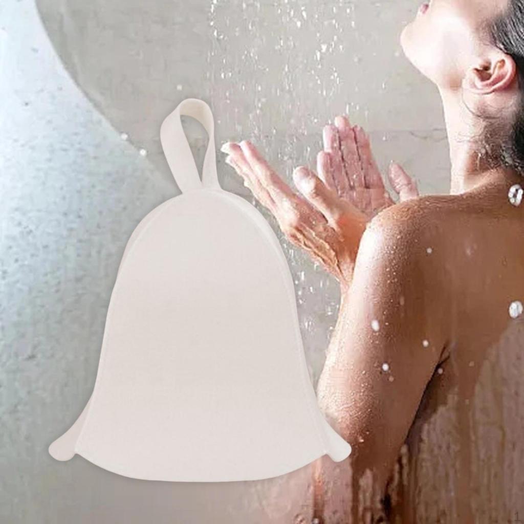 Filt bastuhatt Badtillbehör 36x25cm Handtvätt rekommenderas Kraftig Mångsidig