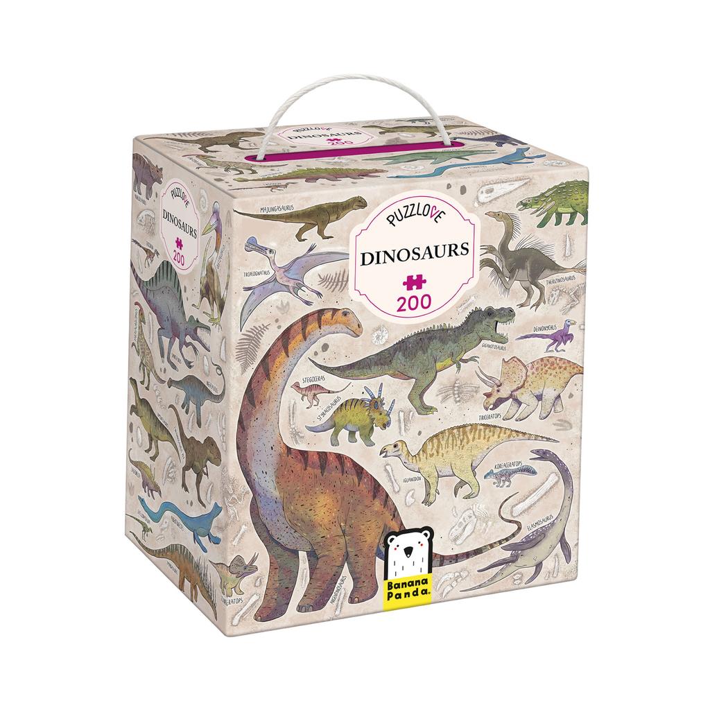 Puzzlove. Dinosaurs (200 Pcs)