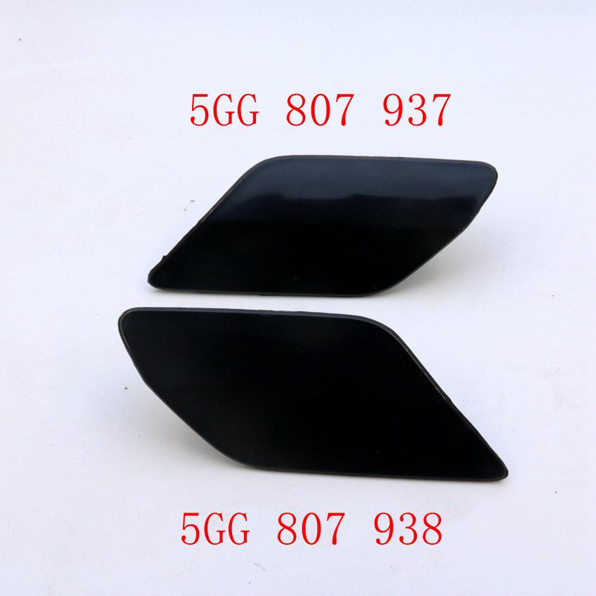 Volkswagen Golf 7.5 Front Bumper Washer Covers (Left & Right, Unpainted)