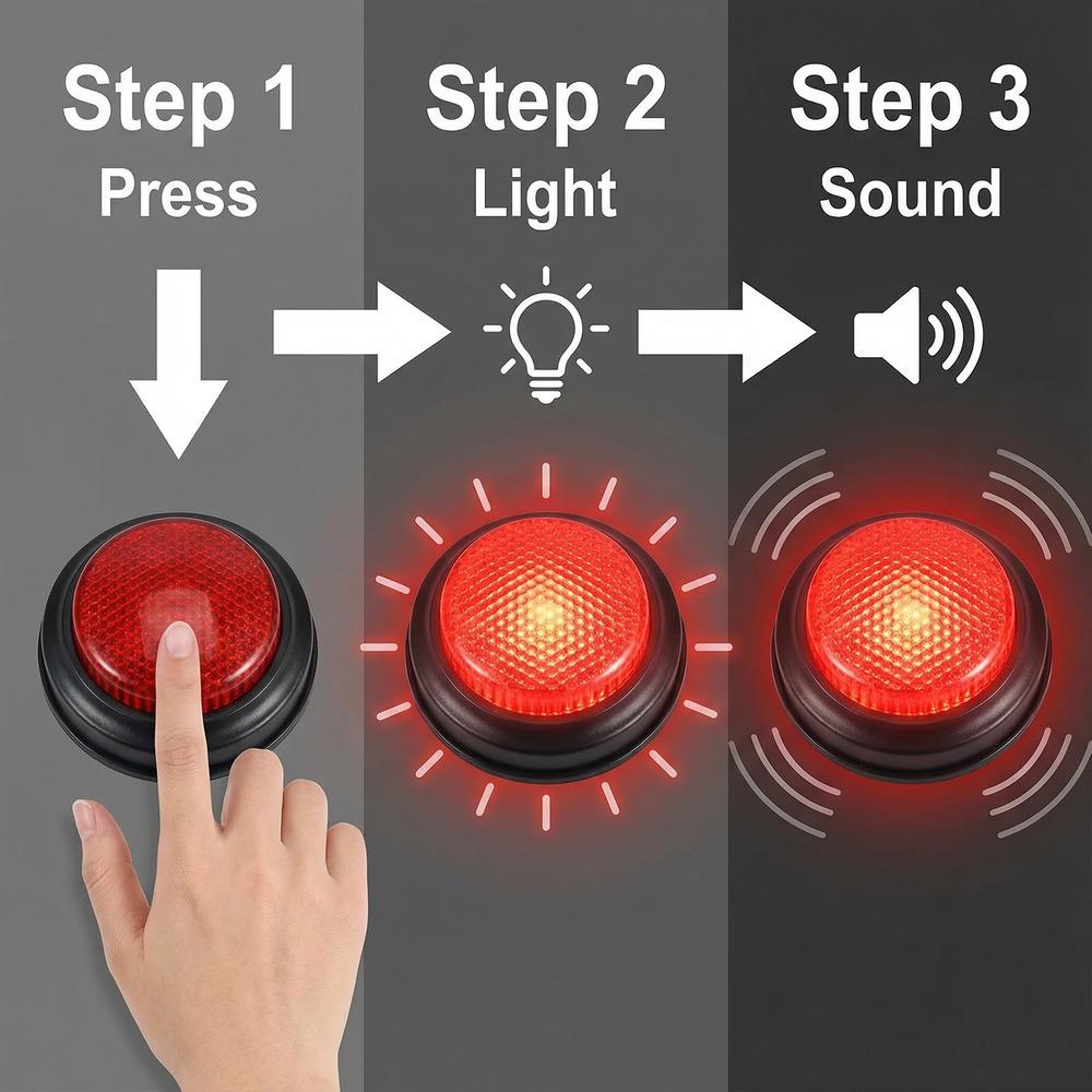 Cross-border Hot Selling Kids' Educational Quick Answer Buzzer Game