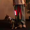 Pet Dog Collar LED Light-Up Wristband Slap Bracelets Flashing Light Glow In The Dark Reflective Armband Warning Lights For Walk