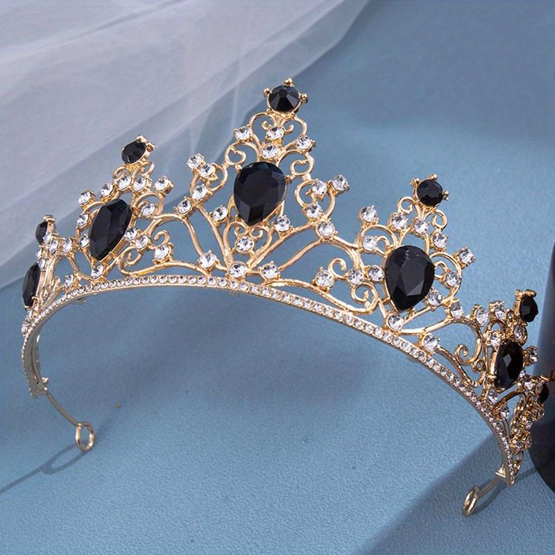 15 Colors Crystal Crown Tiara Rhinestone Prom Diadem Bridal Wedding Hair Accessories Jewelry Crown Tiara for Women Bride
