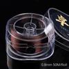 50-100Meter Elastic Line Thread Round Crystal Line Nylon Rubber Stretchy Cord For Jewelry Making Beading Bracelet