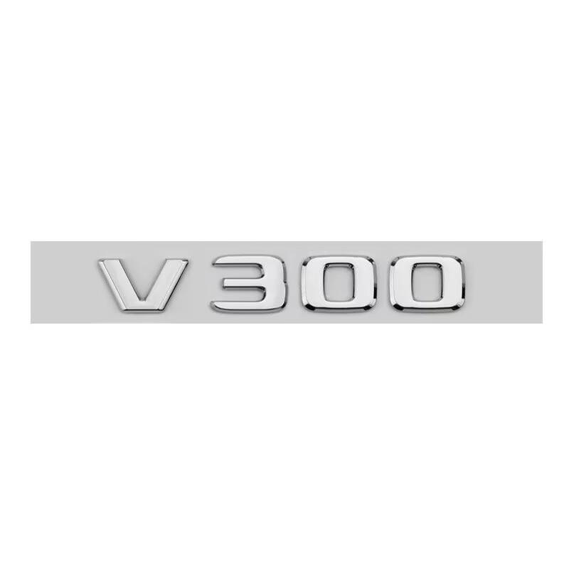 Naklejki z Logo Literowym i Emblematy Tylne do Mercedes-Benz Klasy V, Vito, V260L, V300L