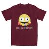 Men Women T-Shirt Smiling Friends Logo T-Shirts Harajuku Animated Television Summer Tee Shirt Custom Logo Pure Cotton Tops Gift