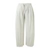 Women's Elastic High-Waist Wide-Leg Casual Pants