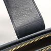 [Pre-Owned] Trunk Clutch Soft Box Water Ripple Leather Crossbody Shoulder Bag - Very Good #TJPCQ6