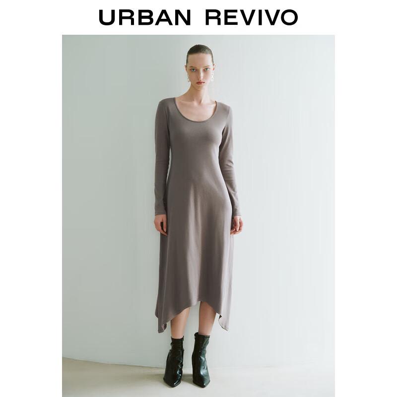 

UR Women s 2024 Spring Slim-Fit U-Neck A-Line Dress S