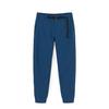 Solid Color Outdoor Quick-Dry Cuffed Casual Pants Men Bottoms Deep-Indigo A5QUJ-288