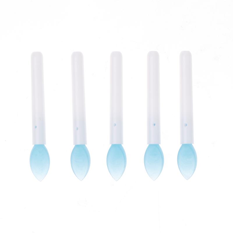 5Pcs Soft Silicone Lipstick Brush Lip Stick Applicator Portable Clean Microbrush Lipgloss Beauty Tool