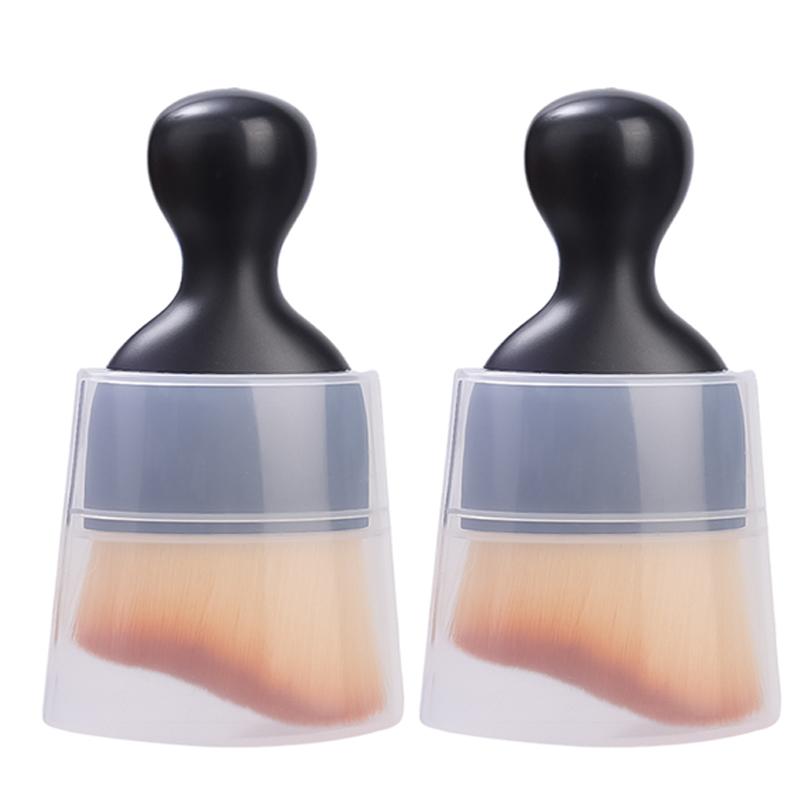 Mini Car Detail Cleaning Soft Brush Dashboard Air Outlet Dusting Removal Brushes Tools Soft Brushing with Cover