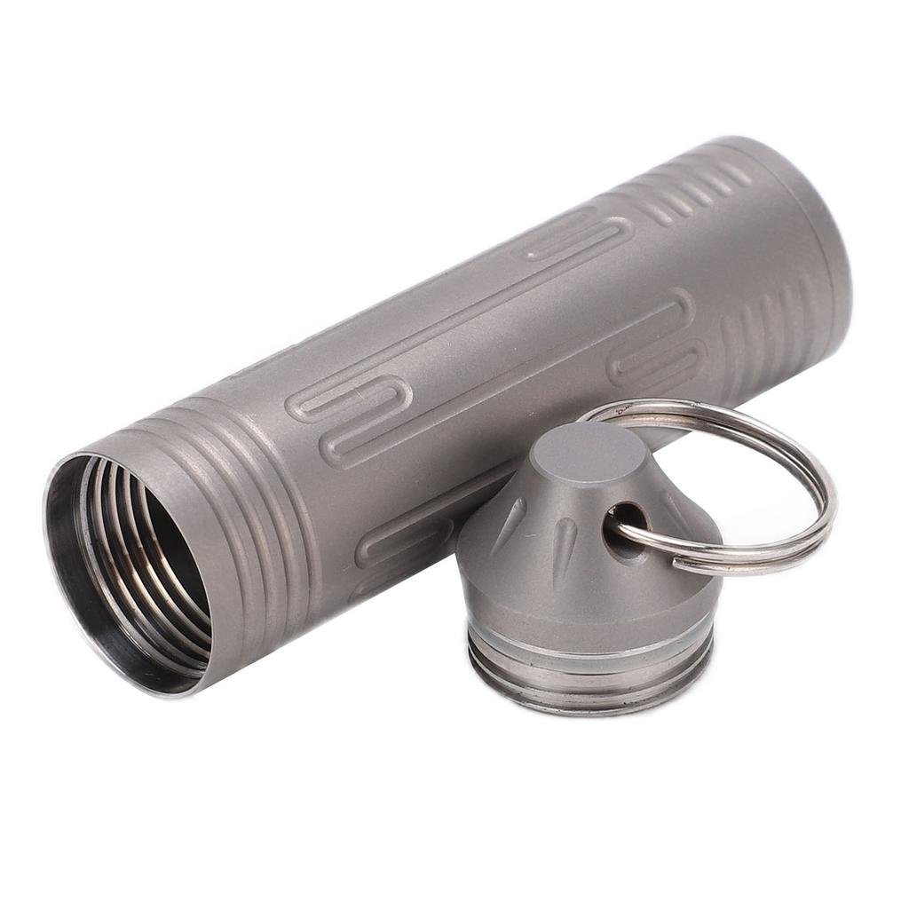 Pills Cases Keychain Portable Waterproof Emergency Medicine Storage Box for Outdoor Travel