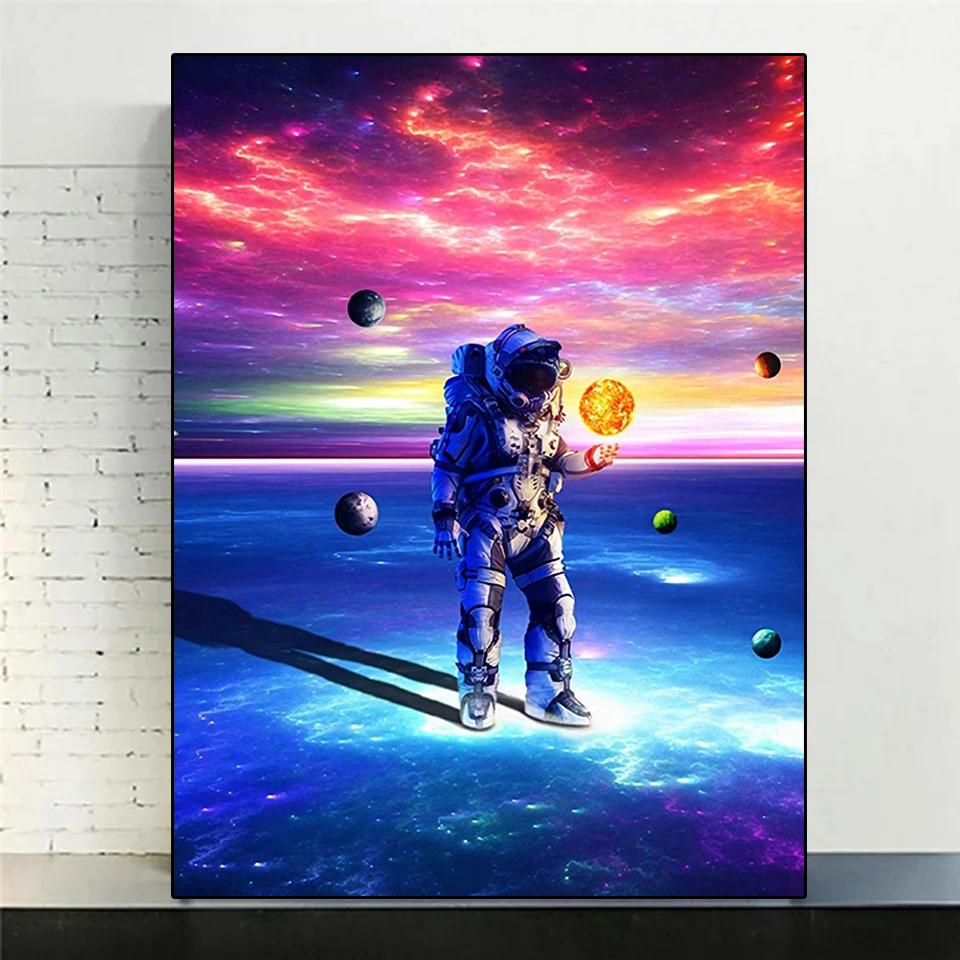 Full Square/Round Diamond Painted Animal Tiger And Dragon 5D Diamond Embroidery Landscape Flower Home Decoration Handcrafted