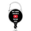 Verpleegkundige Intrekbare Badge Reel Houder Naamclip Accessoires met Draaibare Karabijnhaak voor