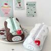Plush Pencil Case Cute Stationery Bag Plush High Aesthetic Student Large Capacity Stationery Box