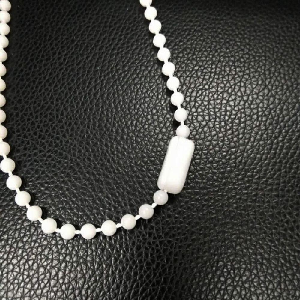 White Blinds Pull Bead Connector Curtain Accessories Curtain Repair Parts Curtain Chain Connector