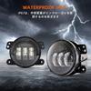 VOSICKY Newest 4-inch LED Headlights, Fog Lamps, and Auxiliary Lights (Set of 2) (Black)