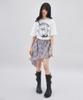 LALAFOX Cherry Oversized Printed Short Sleeve T-Shirt White Br2Ch012