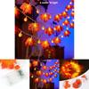 Led Halloween String Lights With Colorful Pumpkins Ghosts And Bats For Festive Decor